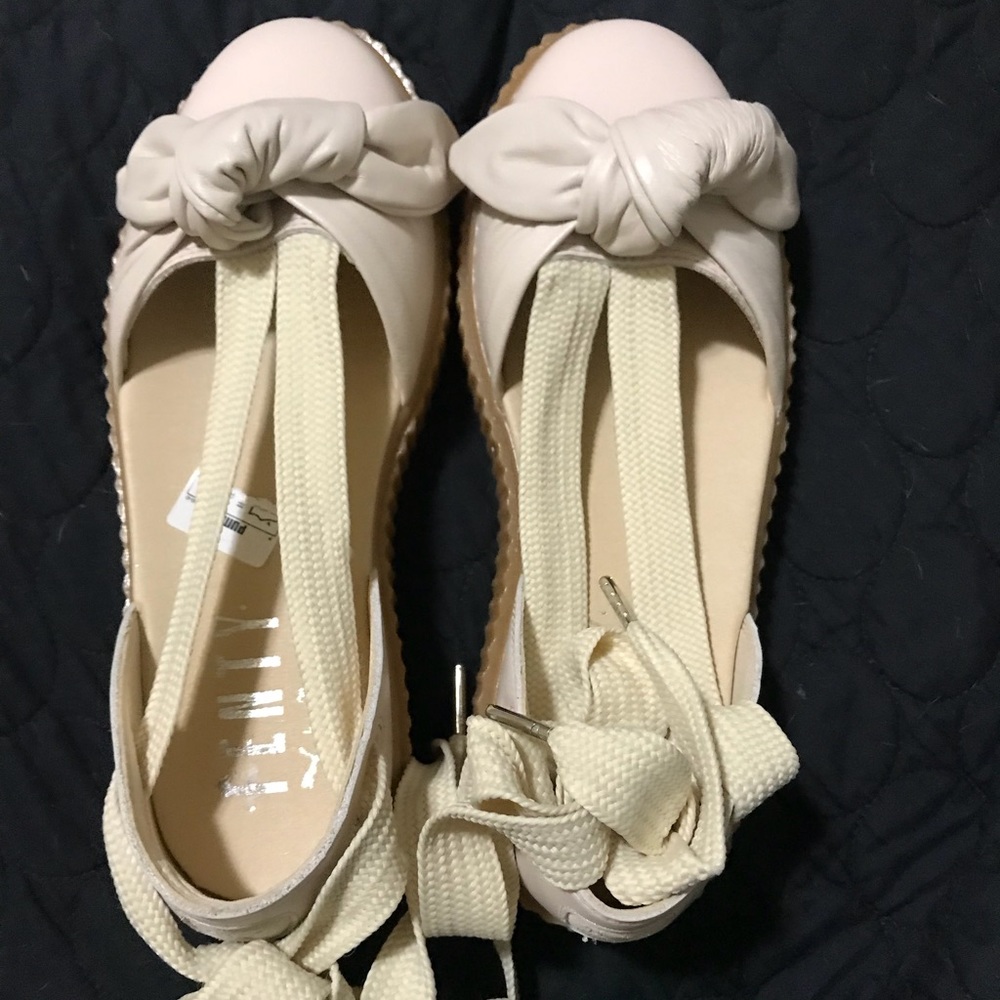 Rihanna Fenty x Puma Creeper Bow Sandals